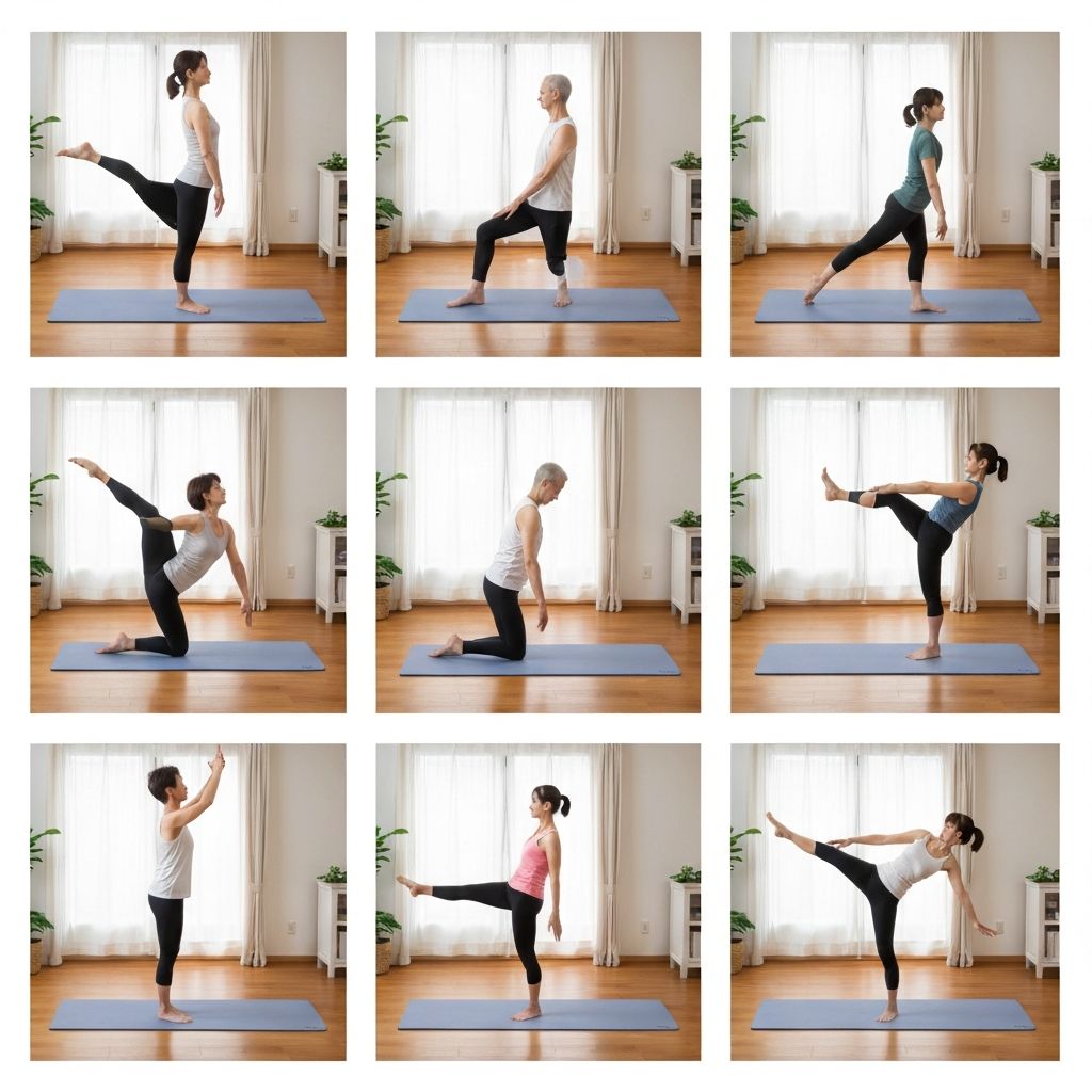 Flexibility exercises demonstration